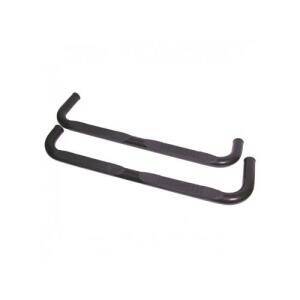 3-INCH ROUND TUBE SIDE STEPS BLACK 84-01 JEEP CHEROKEE (XJ) FROM RUGGED RIDGE 3-INCH ROUND TUBE SIDE STEPS BLACK 84-01 JEEP CHEROKEE (XJ) FROM RUGGED RIDGE
