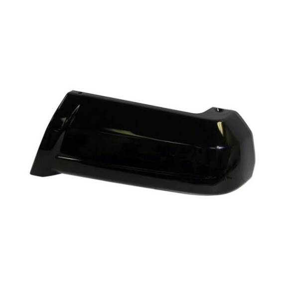 Gloss Black Rear Bumper End Cap for Passenger Side on 97-01 Jeep Cherokee XJ