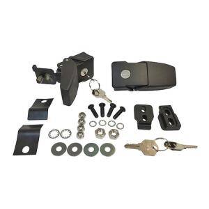 Crown-Automotive-Stainless-Steel-Locking-Hood-Catches-07-18-Jeep-Wrangler-JK-RT26057-Tabletop.jpg Stainless Steel Locking Hood Catches for Jeep Wrangler JK 2007-2018