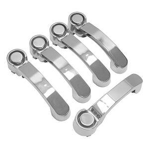 Stainless Steel Door Handle Set for Jeep Wrangler JK 2007-2018 4 Door