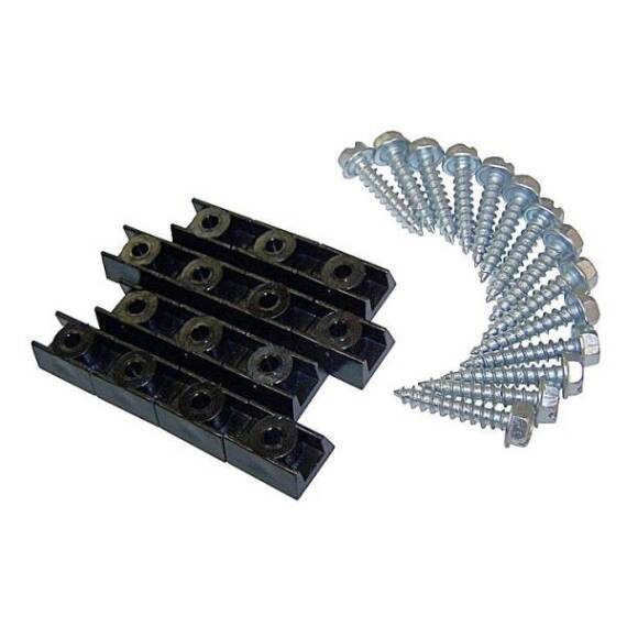 5ahrrkit.jpg Rear Fender Flare Hardware Kit for Jeep Wrangler YJ 1987-1995