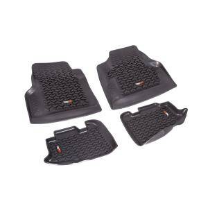 Front and Rear Floor Liner kit for Jeep Wrangler TJ 1997-2006 and Unlimited