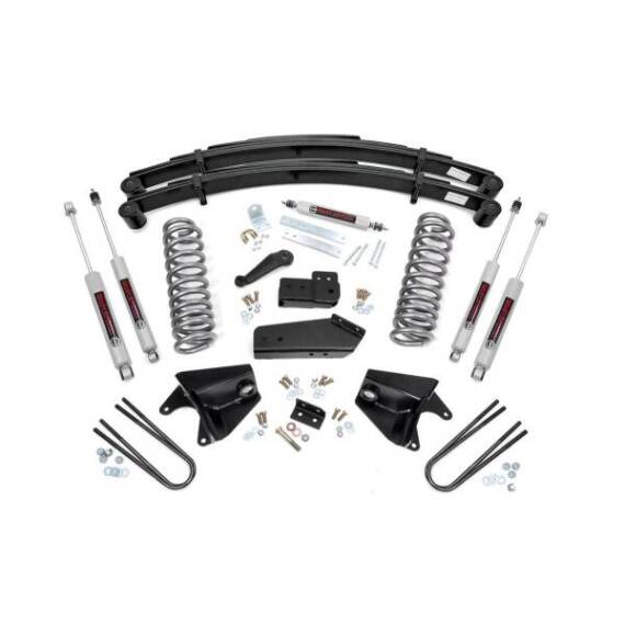 4 Inch Lift Kit Rear Springs Ford Bronco 4WD 1980-1996