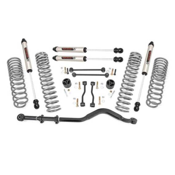 Rough Country 3.5 Inch Lift Kit Springs V2 Jeep Gladiator JT 4WD 2020-2023