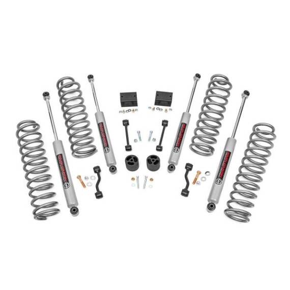 2.5 Inch Lift Kit Coils for Jeep Wrangler Unlimited 4WD 2024-2025