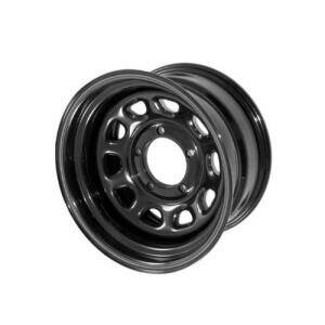 BLACK D WINDOW WHEEL 15 INCH X 10 INCHES 5 X 4.5-INCH BOLT PATTERN
