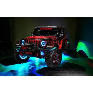 LED Illuminated Wheel Rings