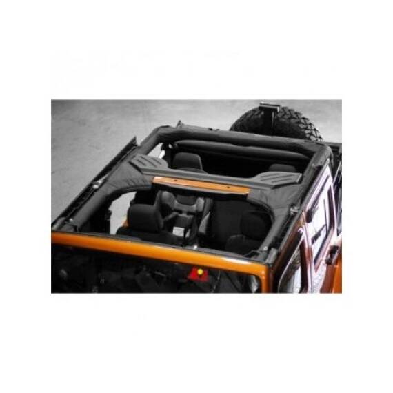 Rugged Ridge Roll Bar Cover Replacement Polyester - Black 2007-2016 Jeep Wrangler JK 4 Door