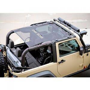 Rugged Ridge Full Eclipse Sun Shade - Black