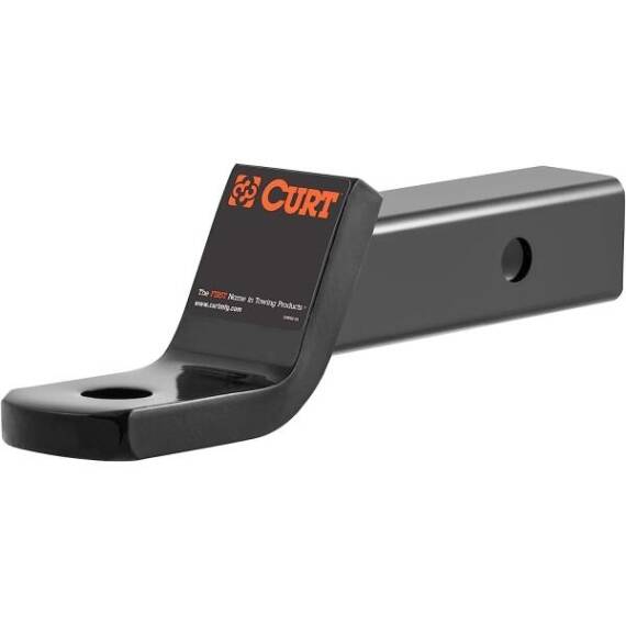 Trailer Hitch Ball Mount, Fits 2-Inch Receiver, 7,500 lbs, 1-Inch Hole, 2-In ...