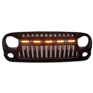 Dragon Grille with Led for 2007-2018 Jeep Wrangler JK