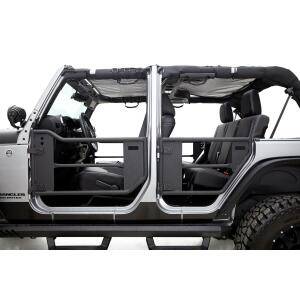 Front and Rear Trail Doors for Jeep Wrangler JK 2007-2018 Unlimited 4 Door