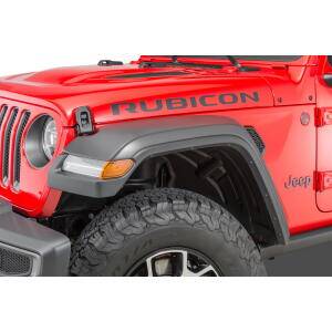 Rubicon Fender Flares in Paintable Finish with LED DRL's for Jeep Gladiator JT 2020-2024