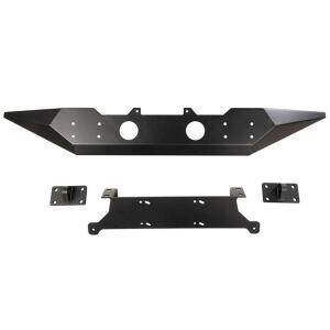 Spartan Front Bumper in Smooth Satin Black Powder Coat for Jeep Wrangler JK 2...