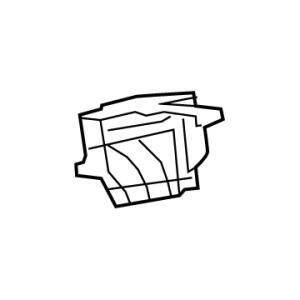 B-Pillar Upper Mucket Seal for Passenger Side on Jeep Wrangler JL and Gladiat...