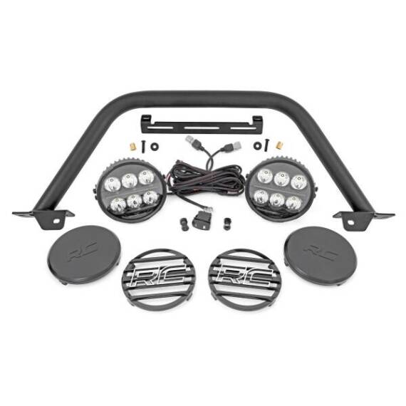 Safari Bar 6.5 Inch Round LED OE Modular Steel Ford Bronco 4WD 21-24