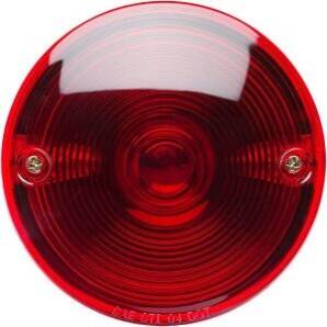 Replacemenet Round Tail Light Assembly - Right Side For 45-75 Jeep  Willys, C...