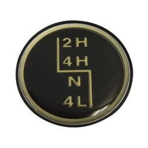 Crown Automotive Sales Co., Inc. Shift Knob Insert