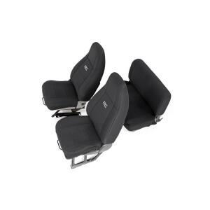 Front and Rear Seat Covers for Jeep Wrangler YJ 1991-1995