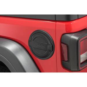 Black Fuel Door for Jeep Wrangler JL 2018-2025 Black Fuel Door for Jeep Wrangler JL 2018-2025